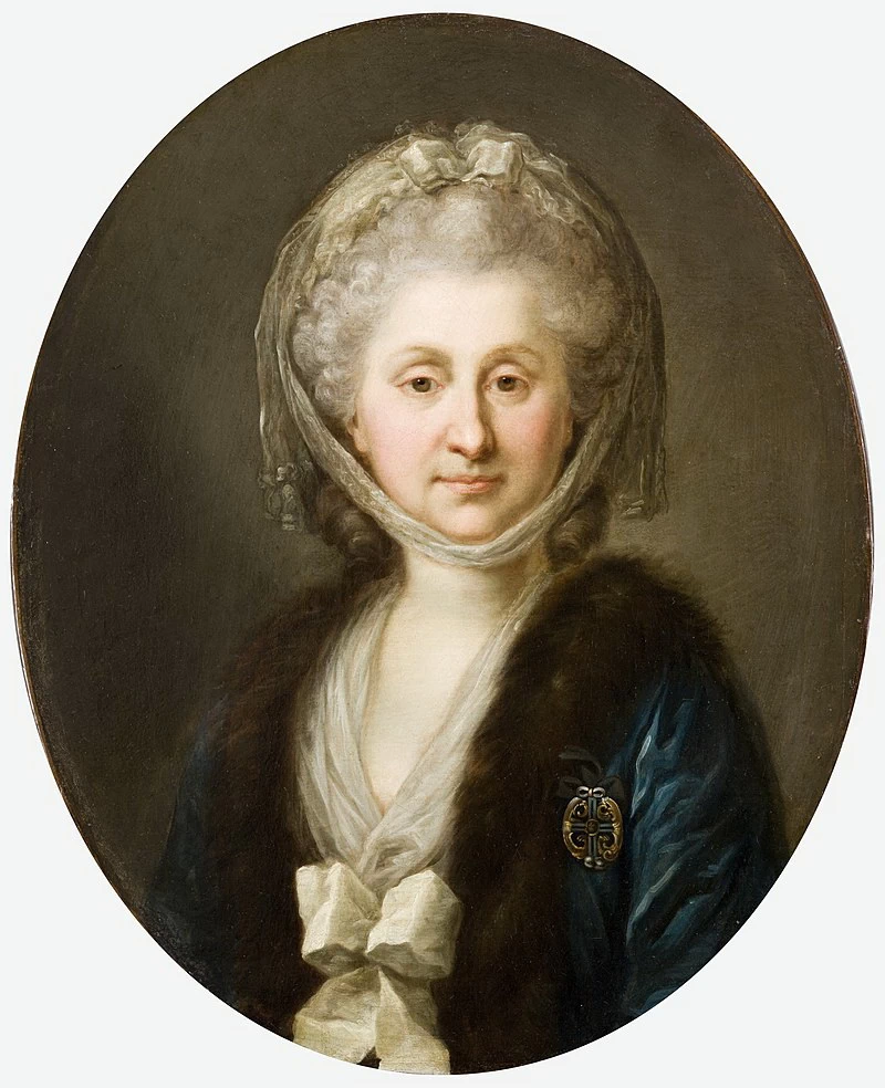 Ritratto di Ludwika Zamoyska née Poniatowska - National Museum Kraków
